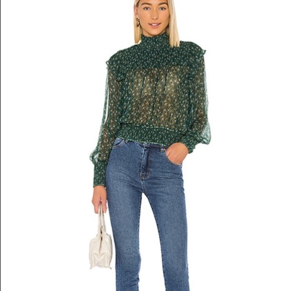 6. NWT 🌼 FREE PEOPLE Roma blouse - Picture 7 of 7